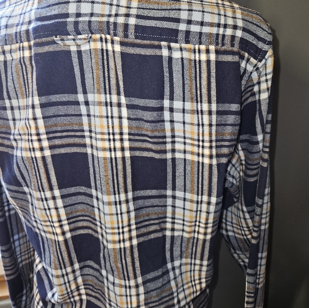 Nickel & Iron Womens Plaid Long Sleeve Button Up Shirt Size M - Picture 5 of 10